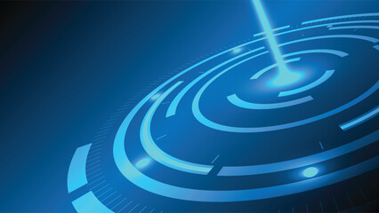Hi-tech Stroke light background material for presentation