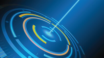 Hi-tech Stroke light background material for presentation