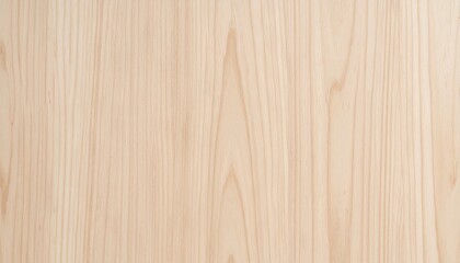 Natural Vertical Grain Pattern on Pale Ash Wood Surface, for background, design, banner