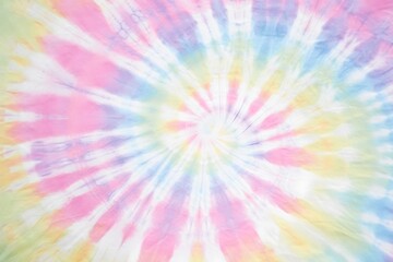 Soft Pastel Rainbow Tie Dye Swirl Pattern Vibrant Colors Delicate Gentle Psychedelic Art