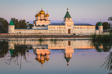 View to the historic building in Kostroma