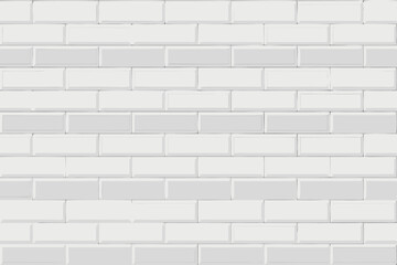 Simple White Brick Wall with Light Gray Shades and a Faint Sea Texture Advertisement Banner