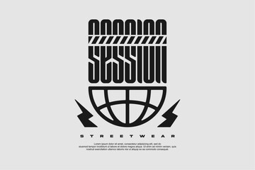 urban streetwear vector element fuor fashion suitable for printing