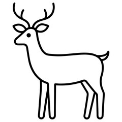 deer vector illustration