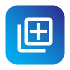 Fototapeta premium Add Image to Folder Icon