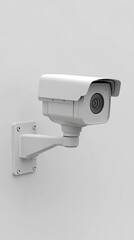 Modern security camera provides constant monitoring. Protecting property and ensuring safety with surveillance.