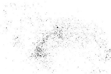 Fototapeta premium Vector black color paint ink splatter grunge texture abstract background