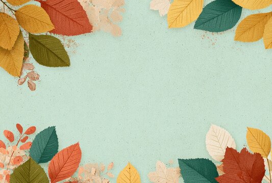 autumn leaves background