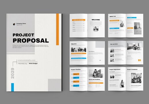 Business Project Proposal Layout