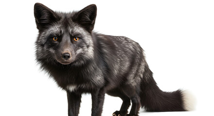 Obraz premium black and white wolf