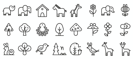 Education icon set vector illustration.