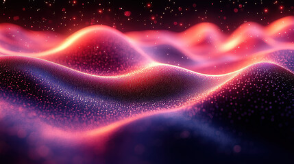 Modern digital abstract 3D background.