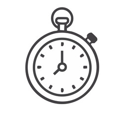 Obraz premium stopwatch vector illustration
