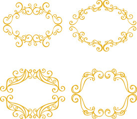 Beautiful flower art and mandala vector design