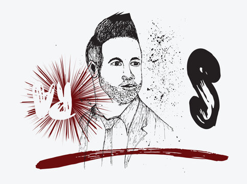 A visually striking collection of mixed-media digital illustrations featuring surreal portraits, mechanical structures, wild animals, and vibrant abstract elements. Rendered in a high-contrast dfdfdfd