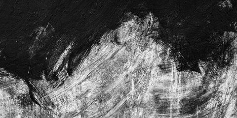 black grunge texture wall background