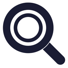 vector magnifying glass icon