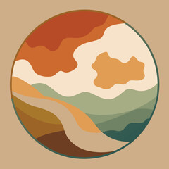 vector illustration of an abstract background