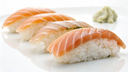 sushi and chopsticks