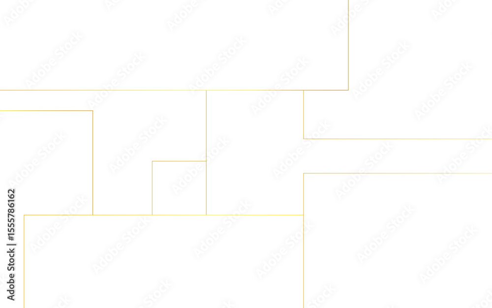 Leinwandbilder Abstract minimalist, background with a subtle geometric pattern of overlapping thin golden line. Modern, and elegant, appearance, ideal for tech, design, or corporate themes.