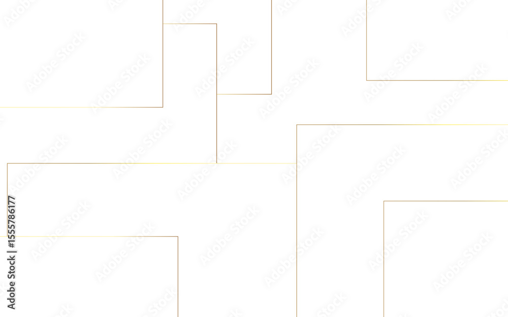 Leinwandbilder Abstract minimalist, background with a subtle geometric pattern of overlapping thin golden line. Modern, and elegant, appearance, ideal for tech, design, or corporate themes.