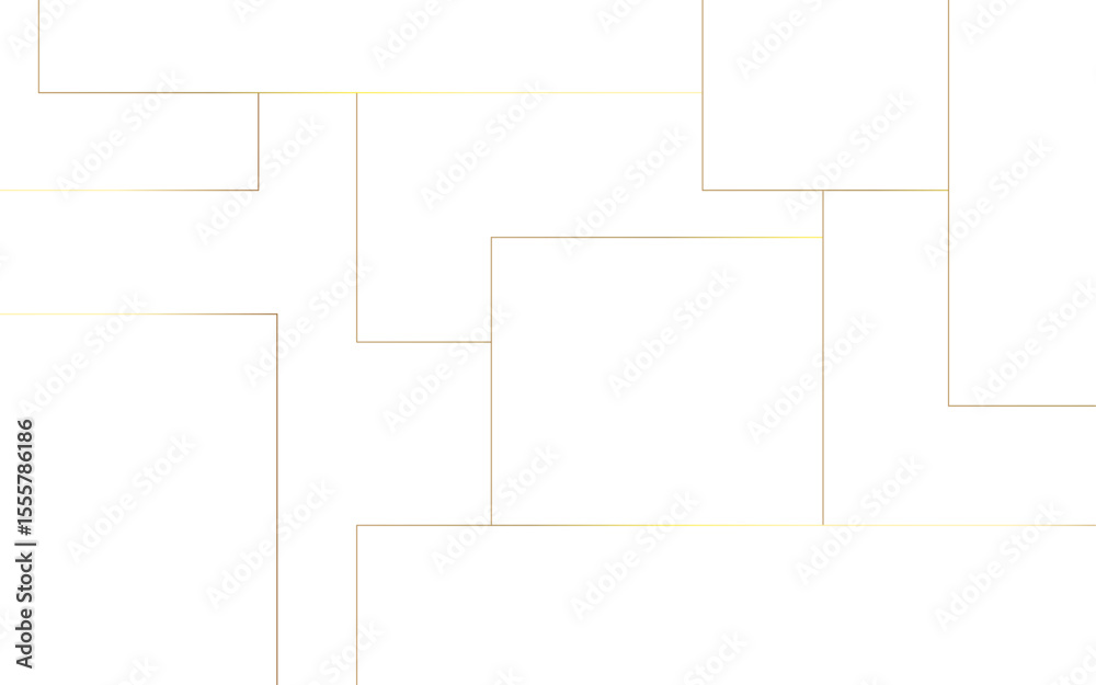 Fototapete Abstract minimalist, background with a subtle geometric pattern of overlapping thin golden line. Modern, and elegant, appearance, ideal for tech, design, or corporate themes.