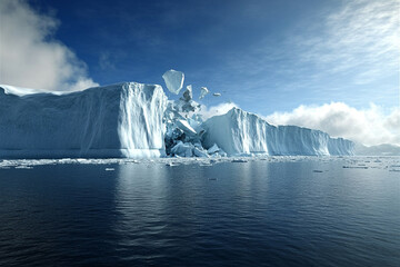 Massive iceberg calving event in Antarctica reveals dynamic glacial activity