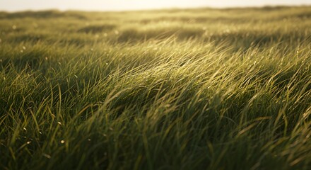 Obraz premium Grass Field Landscape