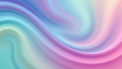 Obraz premium soft pastel gradient background with ice blue, plum, and pistachio hues blending seamlessly, creating a dreamy, soft swirl motion