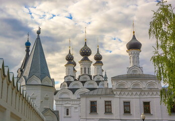 An ancient monastery in the ancient Russian city of Murom