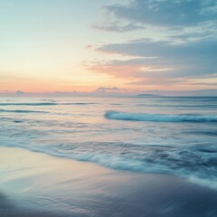 Obraz premium Sunset on the Beach