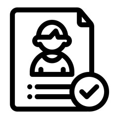 Approved Job Application Form