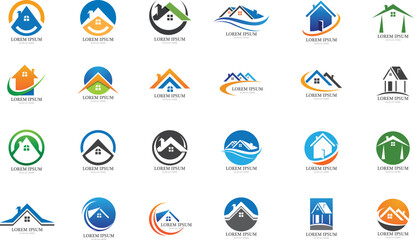 Home logo rental vector