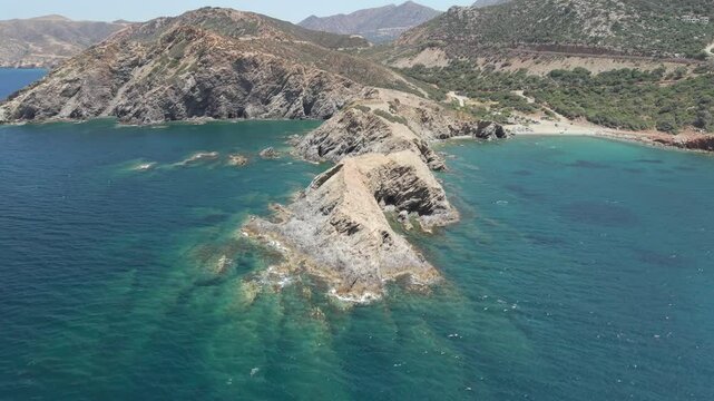 Fly with me along the North Crete part of the island with the nature rocks and the crystal clear water
