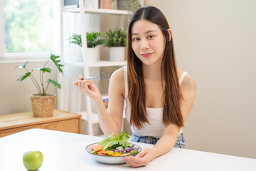 wellness lifestyles eat healthy food for good health concept, Close-up meal of vegan food have...