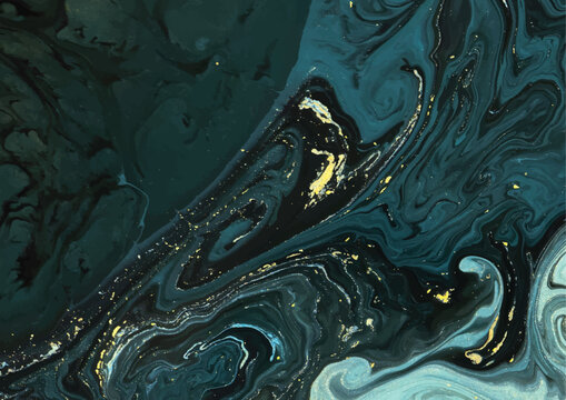 This vector graphic showcases an abstract marble design, featuring flowing swirls, veins, and smooth gradients that emulate natural marble&rsquo;s elegance. The artwork exudes sophistication and modernity.