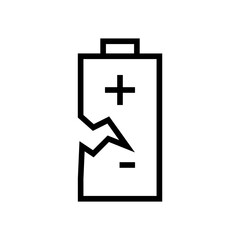 Leak battery icon