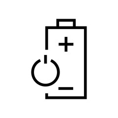 Off battery icon