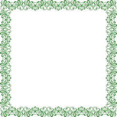 Beautiful flower art and mandala vector design