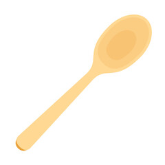 Spoon vector. Wooden Spoon on PNG.