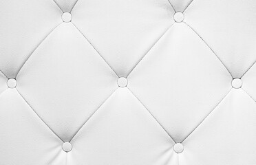 Wide Light white luxury upholstery sofa texture background concept for clean gray vintage leather...