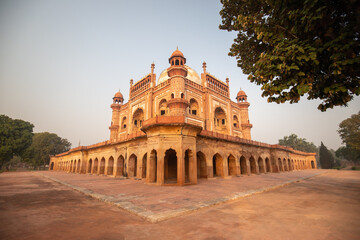 View of the Safdarjung's Tomb in New Delhi, India