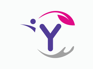 Health logo vector with a sleek, soothing design. Highlights your commitment to patient care and well-being. Perfect for medical practices, health organizations, y