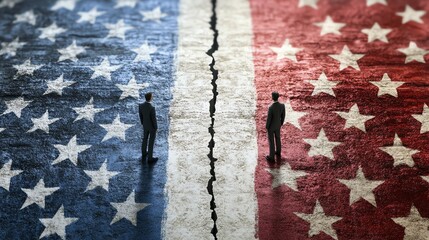 Increased political polarization in USA and EU amid economic struggles