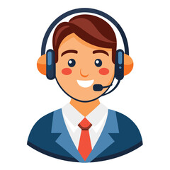 customer-service-representative-with-headset--smil.eps