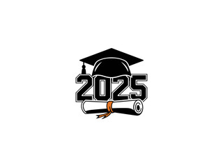 Class of 2025 graduation Clip art