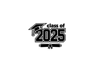 Class of 2025 graduation Clip art