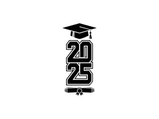 Class of 2025 graduation Clip art