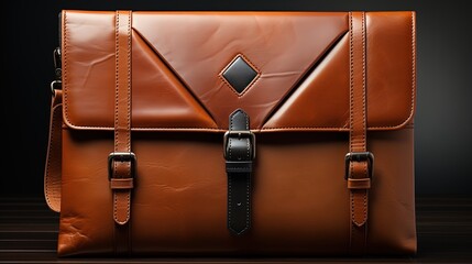 Luxury Italian Leather Portfolio Tablet Case with Magnetic Closure