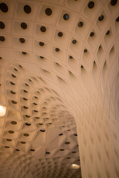 The architectural style of Airport of Mumbai, India
